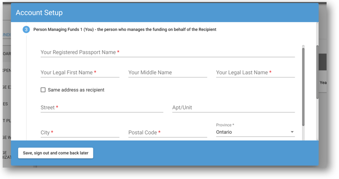 Account Setup #8 (Passport) - Drop Shadow